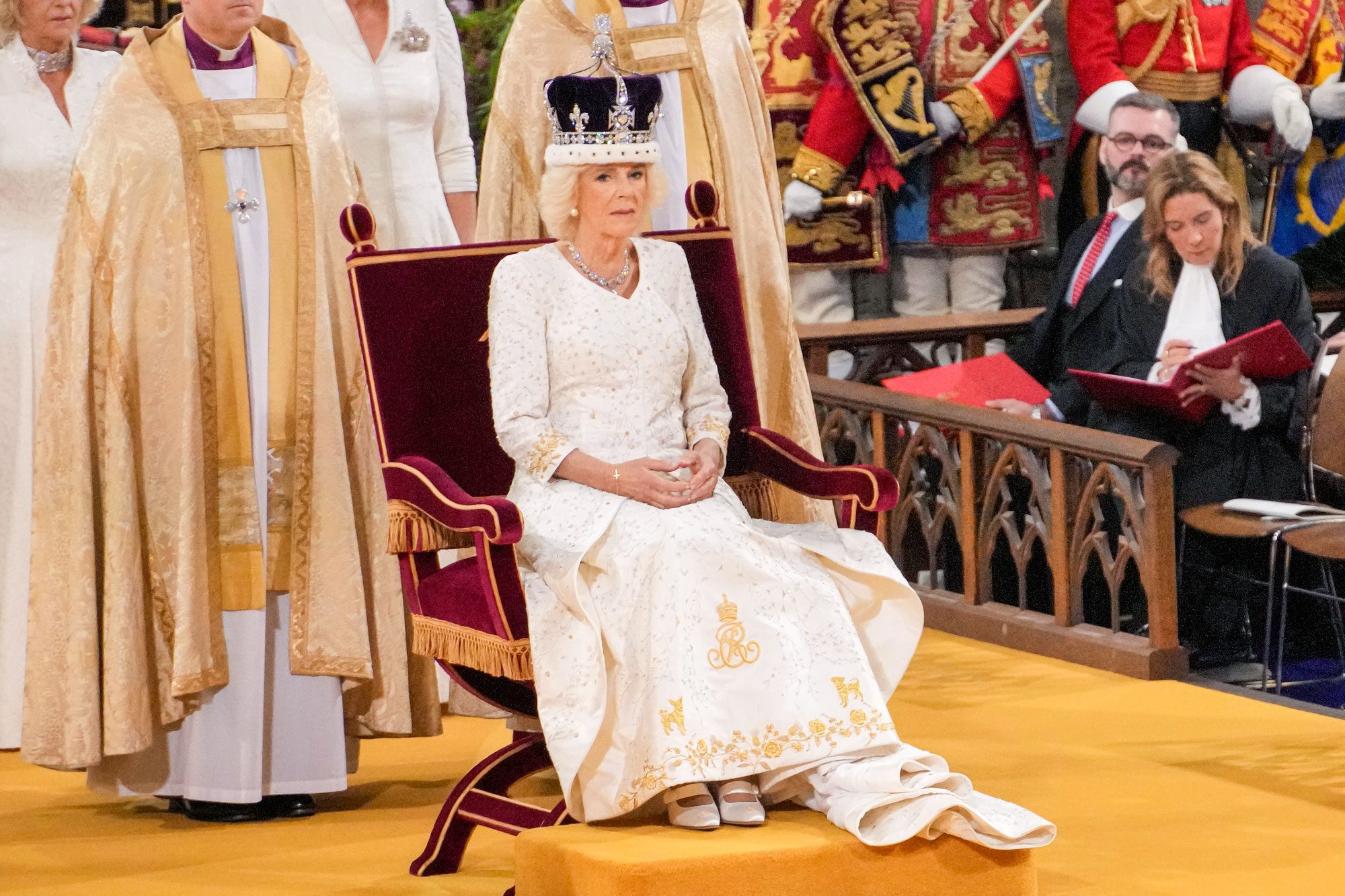 The Unexpected Detail on Camilla’s Coronation Gown You Probably Missed
