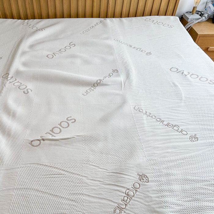 Saatva Graphite Memory Foam Mattress Topper