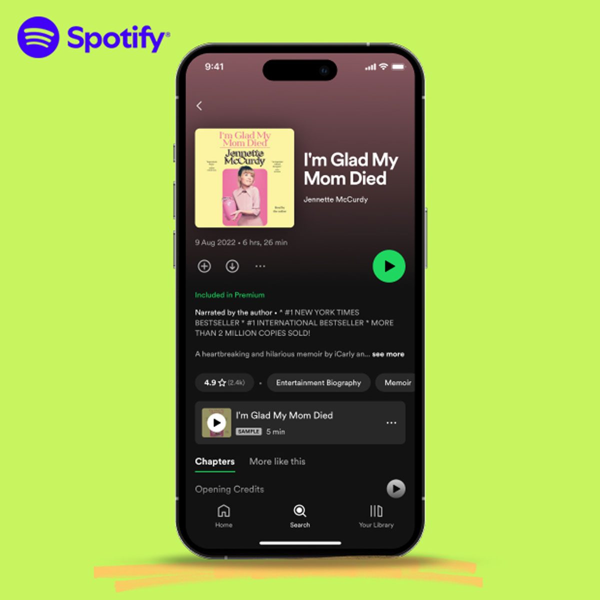 Spotify Is Rolling Out New Audiobook Features for an Even Better Reading Experience