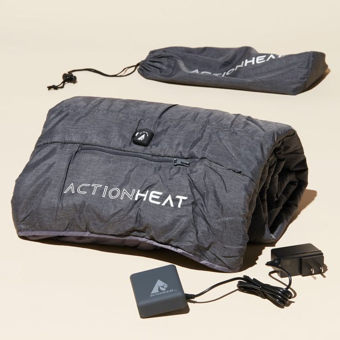 Actionheat 7v Battery Heated Throw Blanket