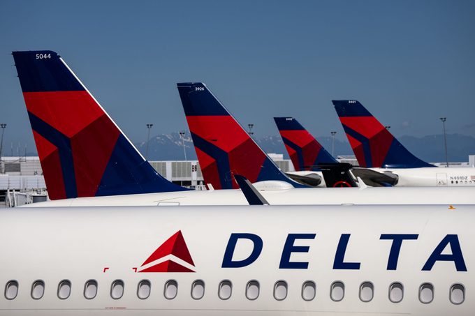 Delta planes on the tarmac