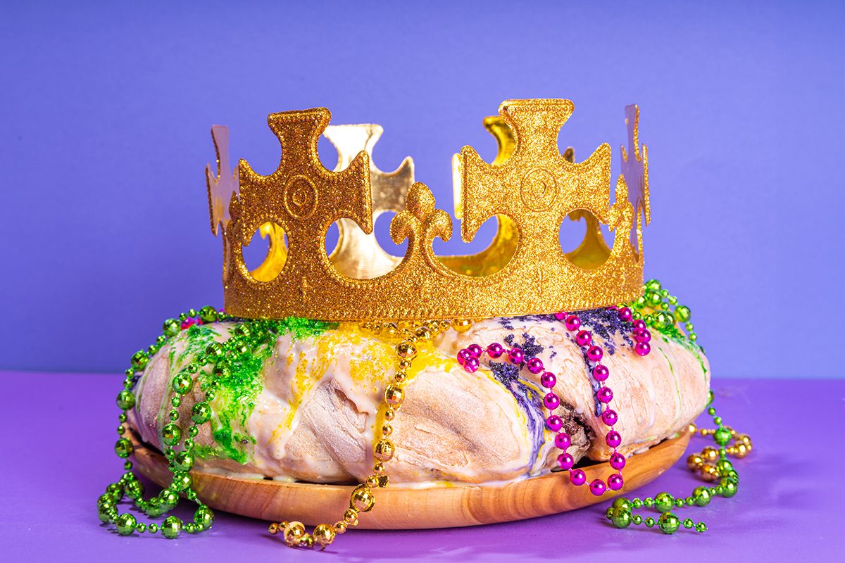 Mardi Gras King Cake