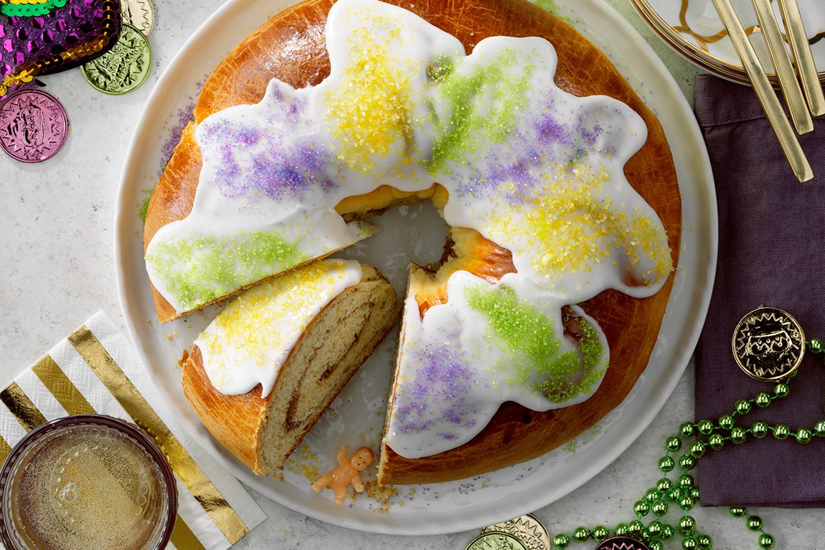 Mardi Gras King Cake