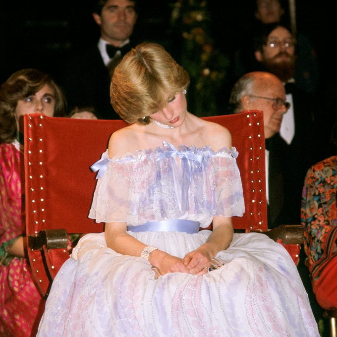 Princess Diana At The Victoria And Albert Museum