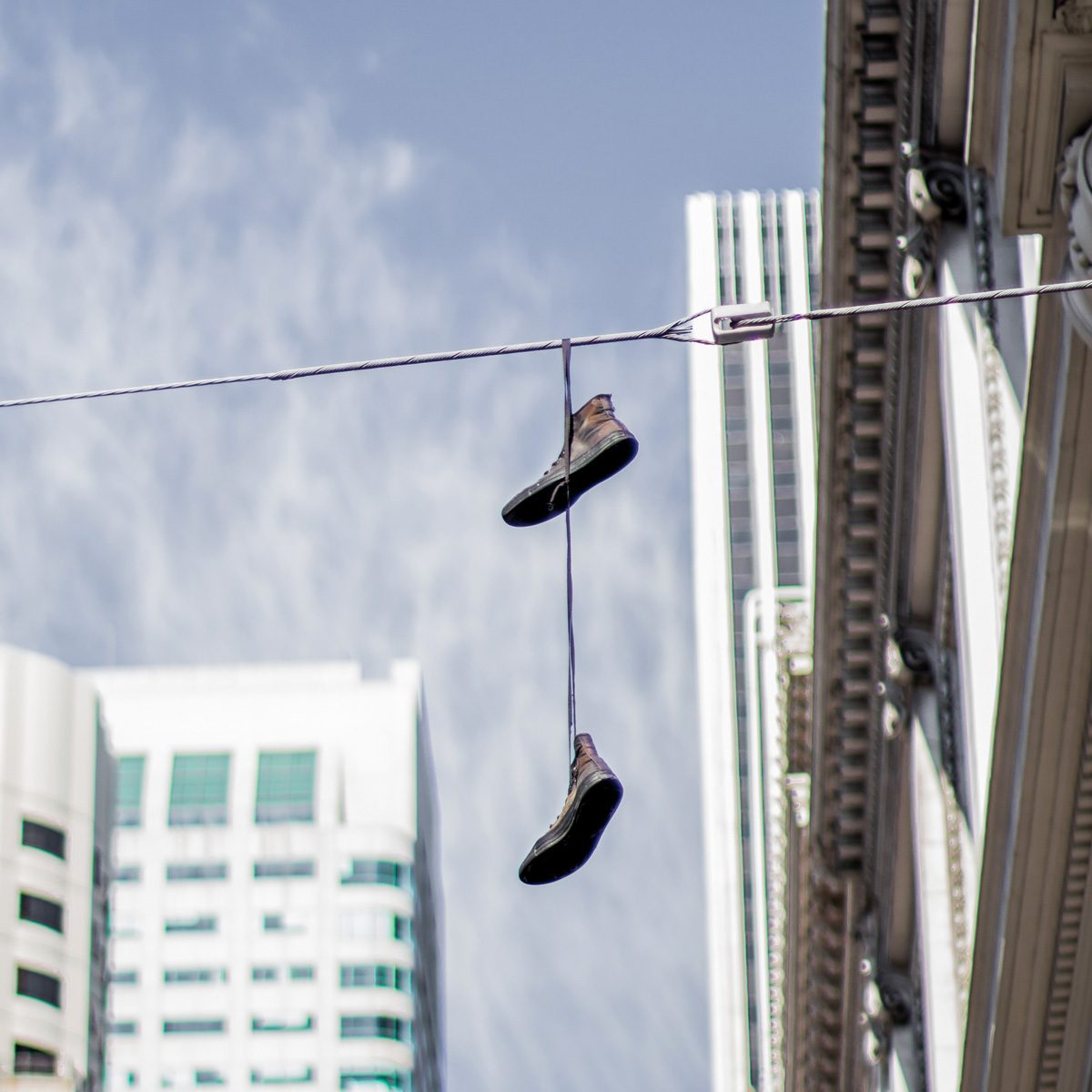 What Do Shoes on Power Lines Mean?