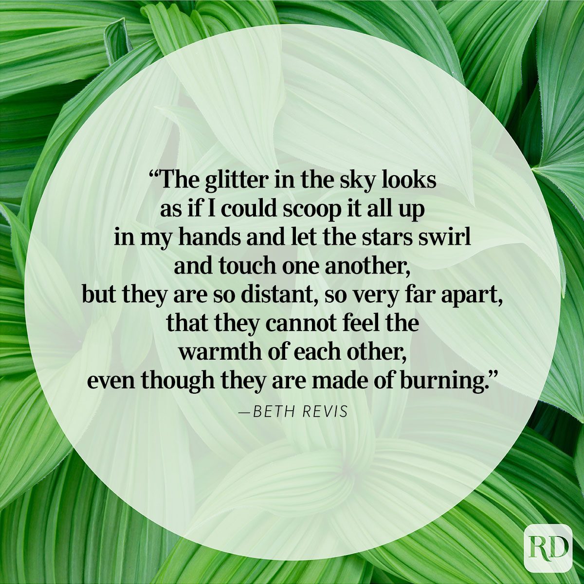 Nature Quote By Beth Revis