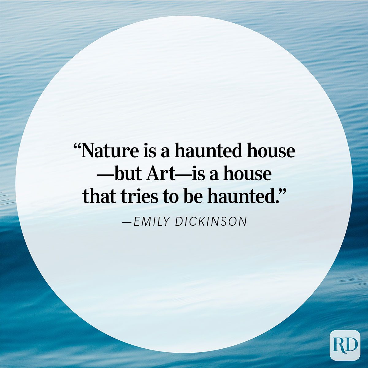 Nature Quote By Emily Dickinson