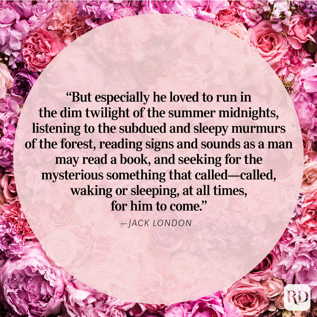 Nature Quote By Jack London