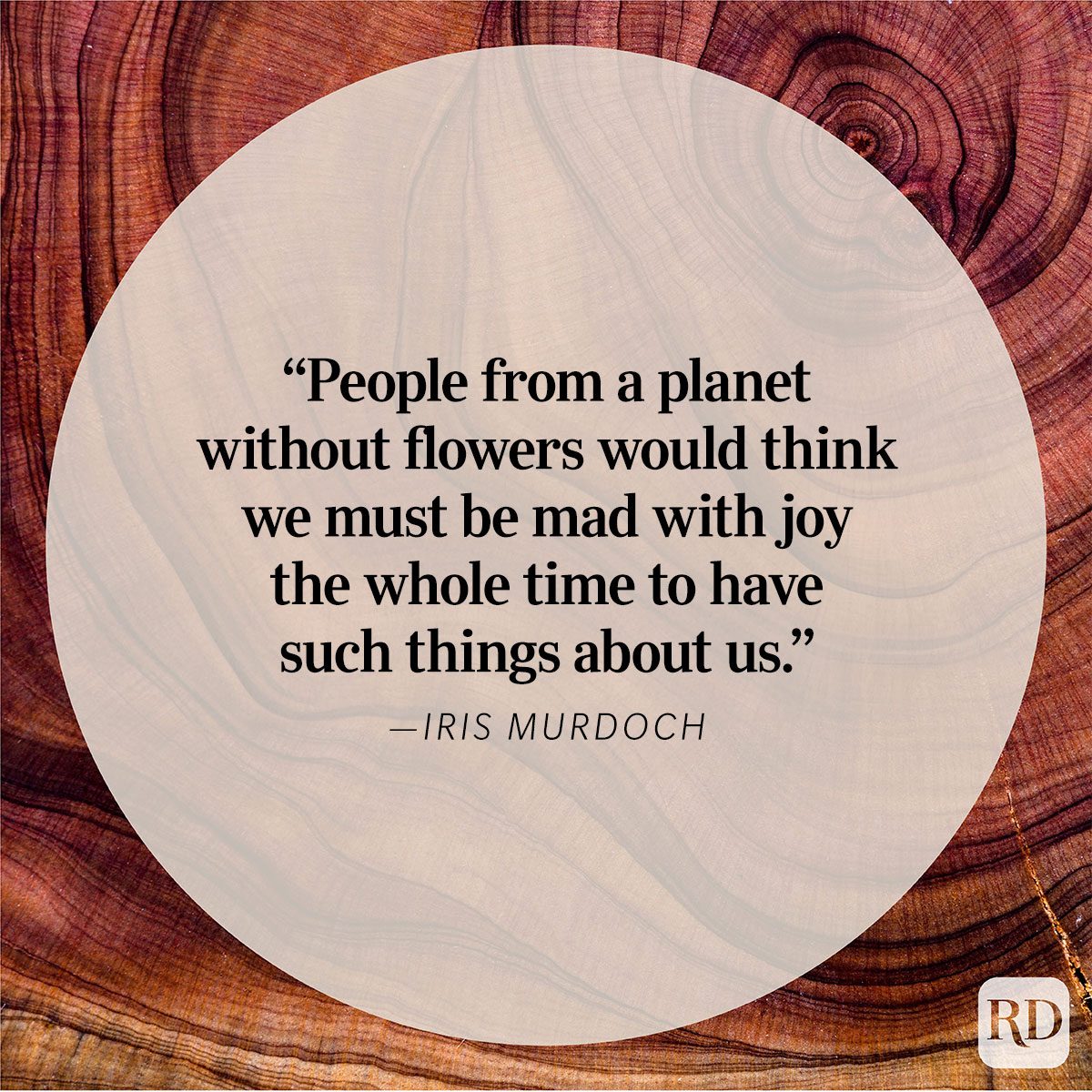 Nature Quote By Iris Murdoch