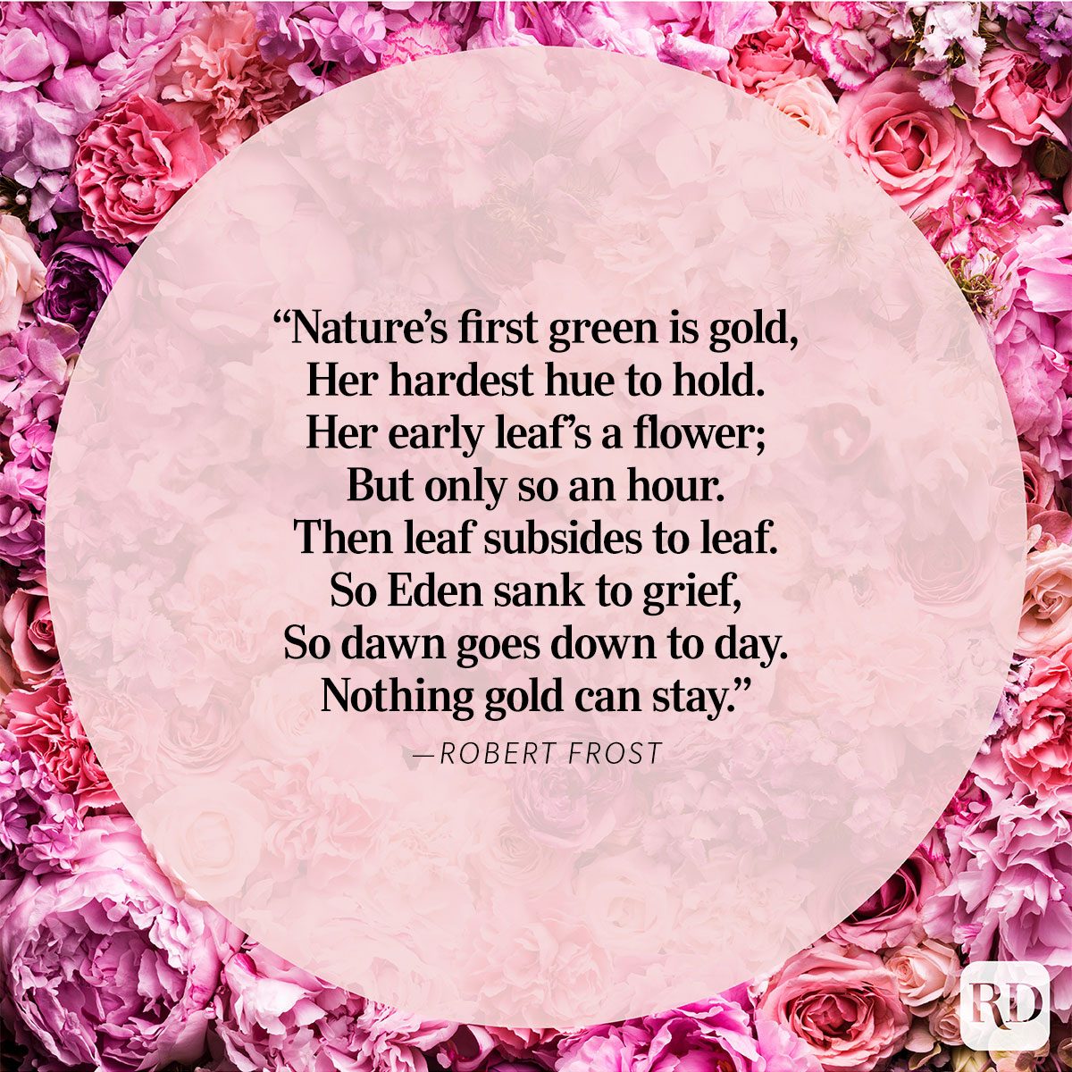 Nature Quote by Robert Frost