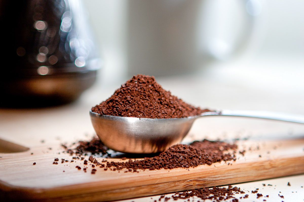 Item You Should Never Put In Your Garbage Disposal - coffee grind