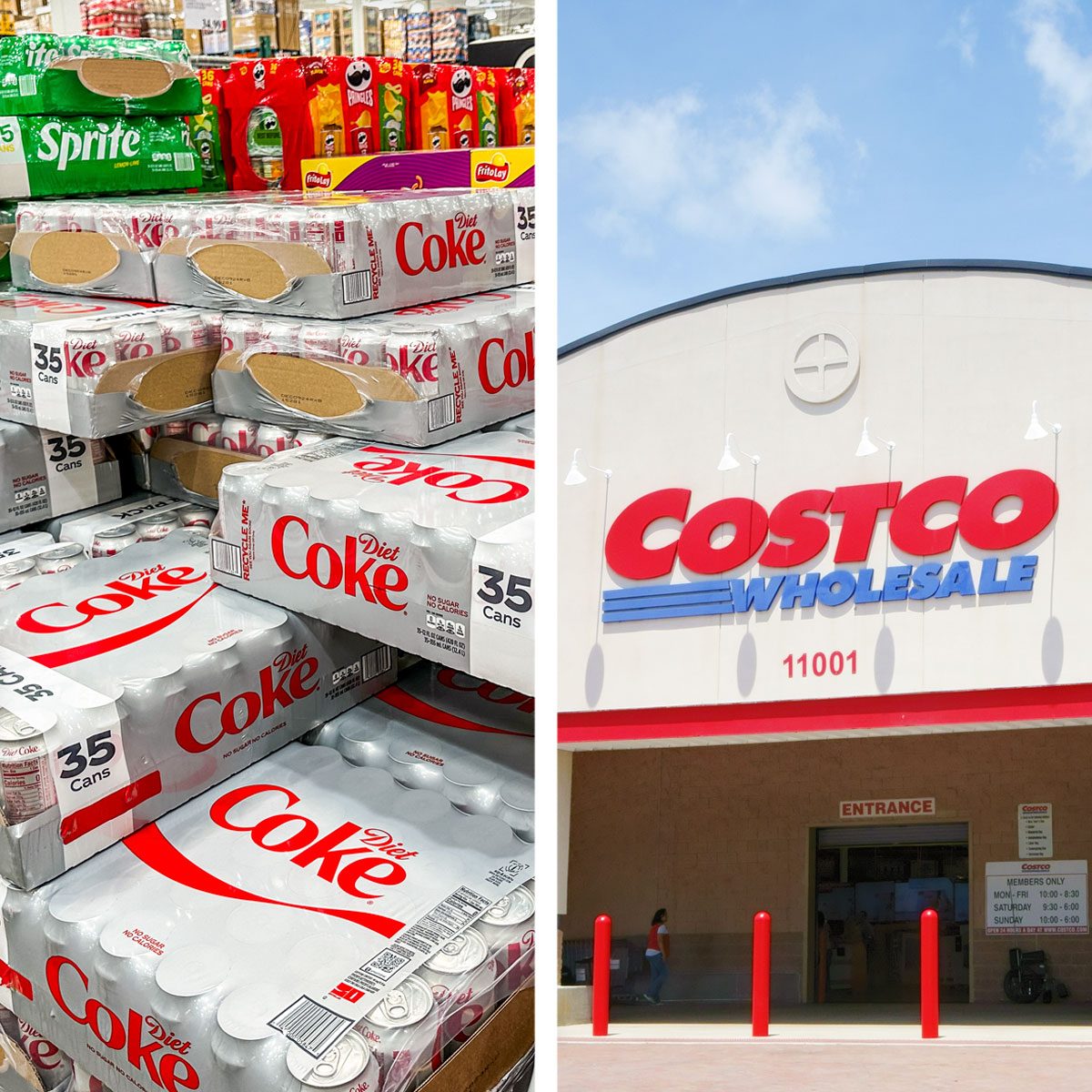 Soda Cans At Costco